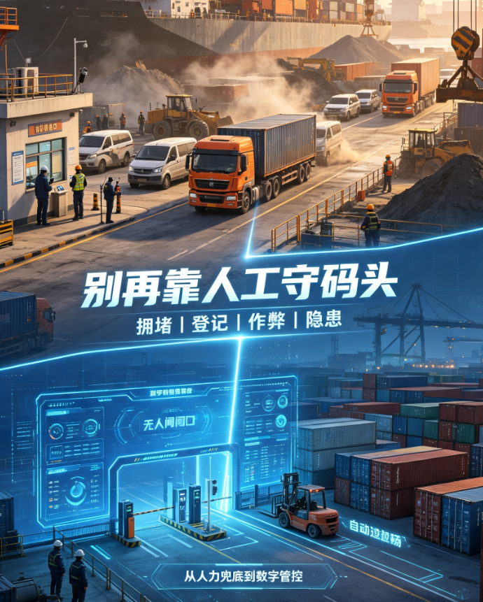 别再靠人工守码头！这套智慧港口系统，正在重新定义码头运营逻辑