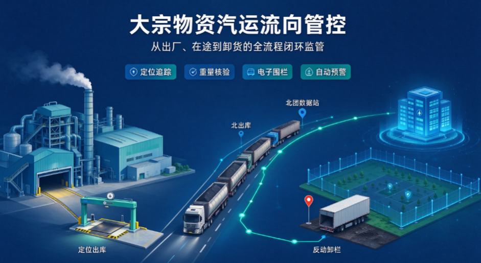 大宗物资汽运流向管控｜筑牢物流防线，守护企业经营效益